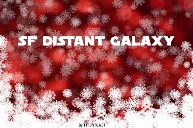 SF Distant Galaxy example